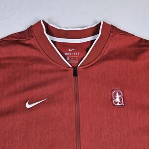 Nike Stanford Cardinals Pullover Mens XL NCAA Red 1/4 Quarter Zip 931452 Dri-Fit